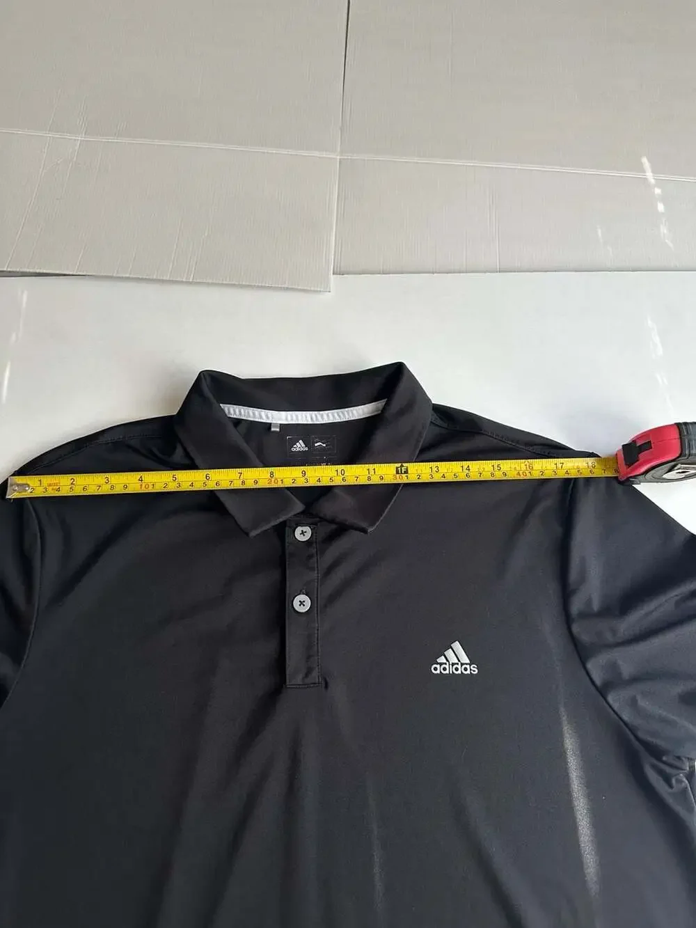 Adidas Climacool Performance Golf Polo Shirt Black